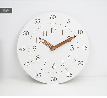 Fun Kids Quiet Alarm Clock with Colorful Design