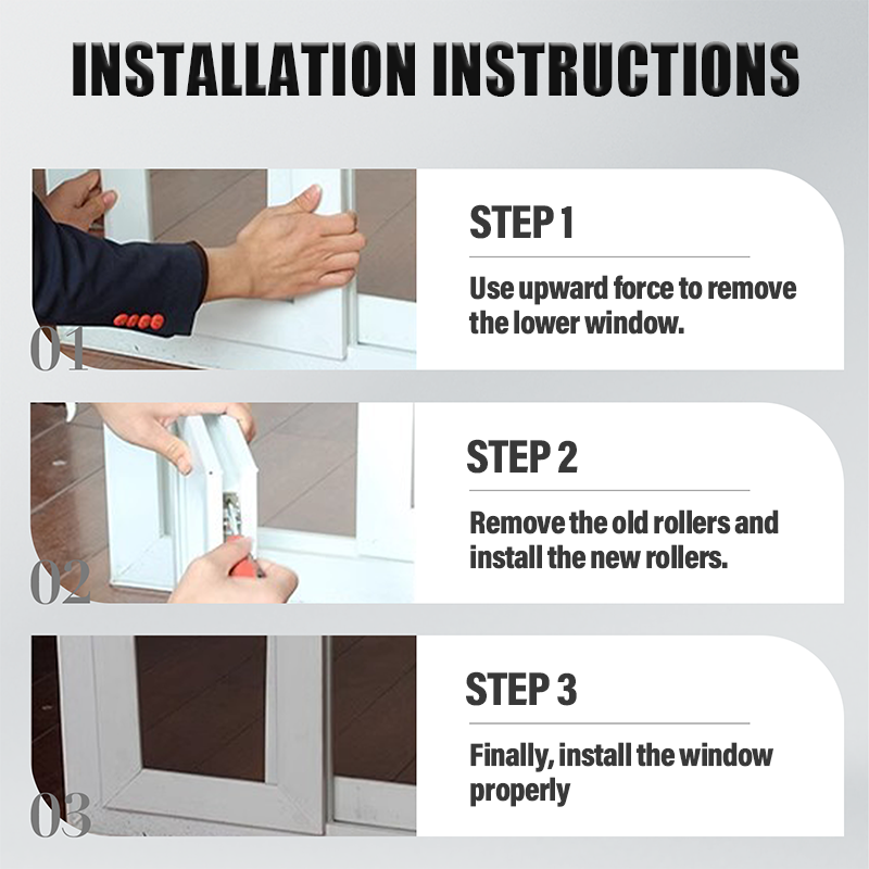 Smooth Silent PVC Window Sliding System