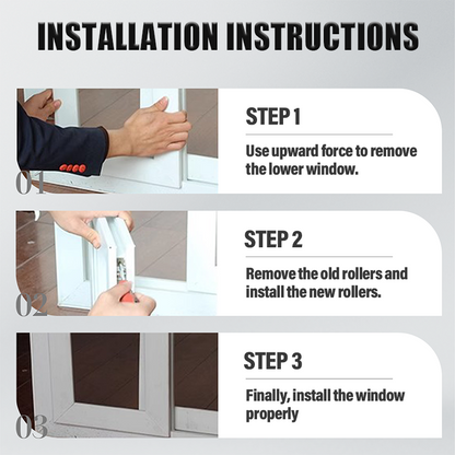 Smooth Silent PVC Window Sliding System