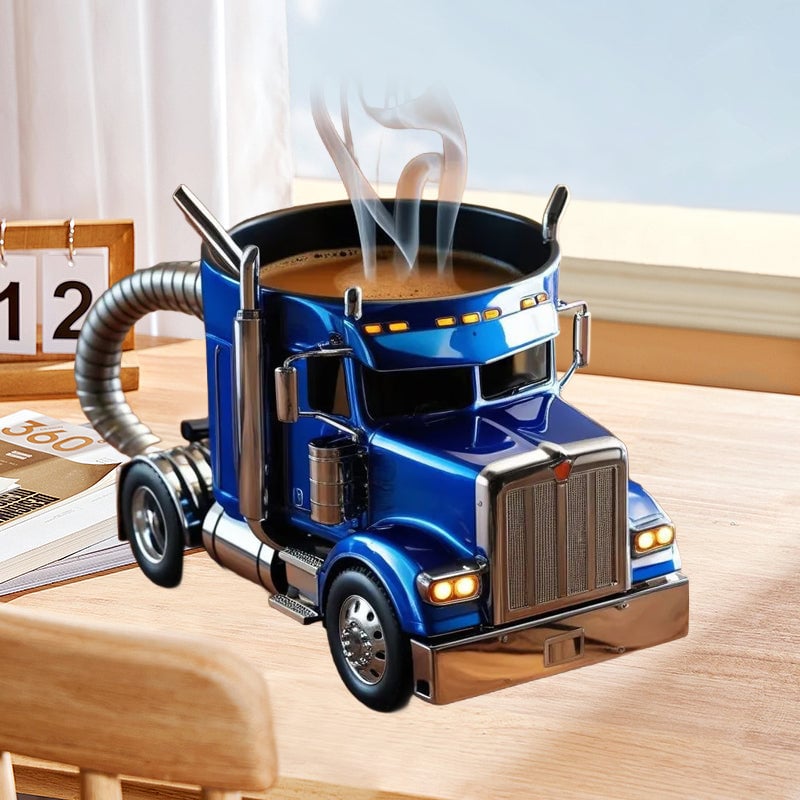 Premium Ceramic Car Mug - Unique Driver Gift
