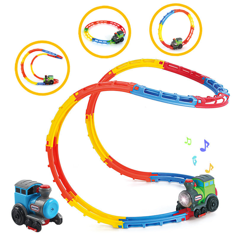 Fun Pull Back Roller Coaster Toy