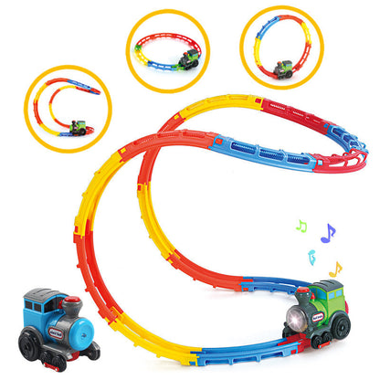 Fun Pull Back Roller Coaster Toy