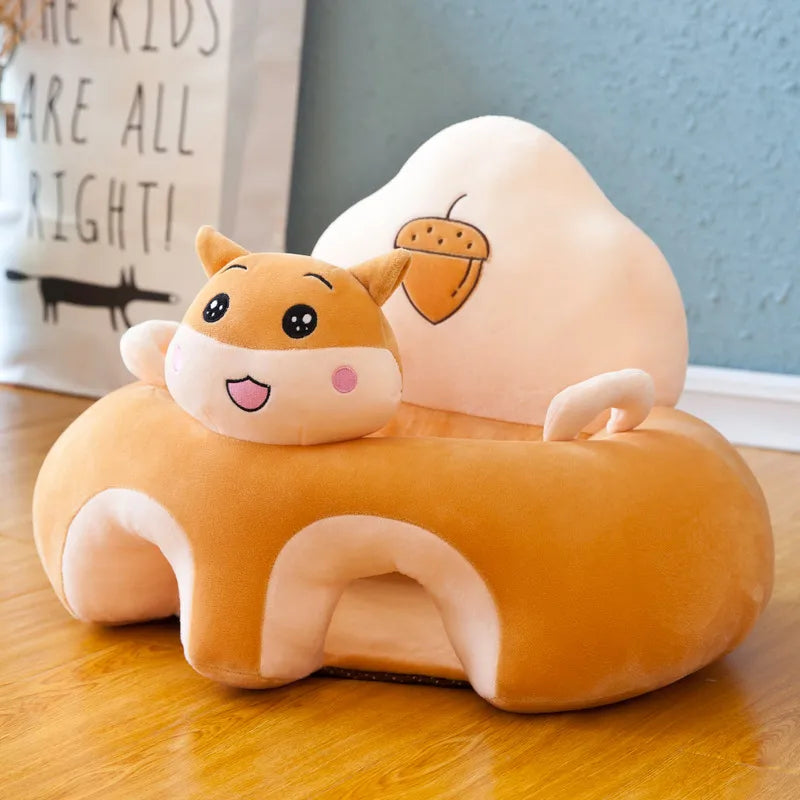 Soft Plush Baby Seat Support Cushion