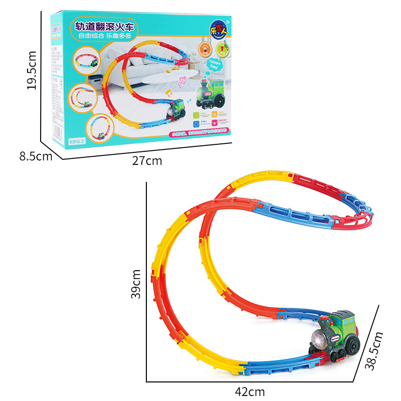 Fun Pull Back Roller Coaster Toy