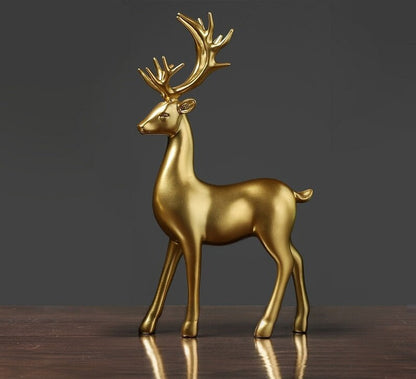 Luxury Pair Deer Home Decor Figurines