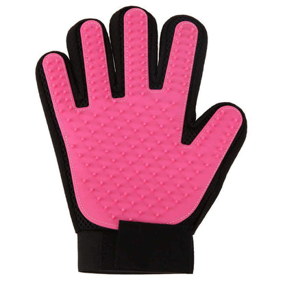Gentle Pet Grooming Glove Brush