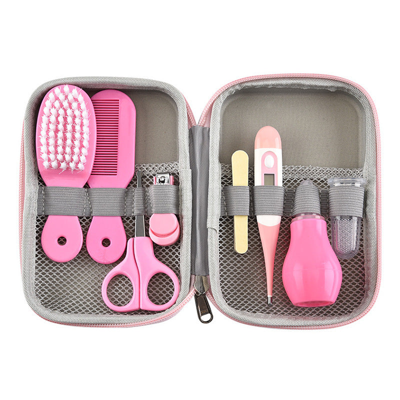 Ultimate Baby Grooming Kit with Clipper, Thermometer & Brush
