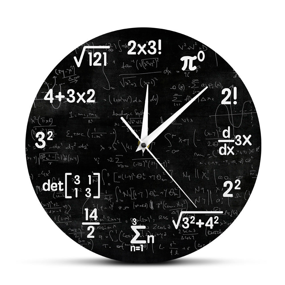 Modern Geometric Wall Clock - Fesara