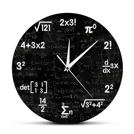 Modern Geometric Wall Clock - Fesara