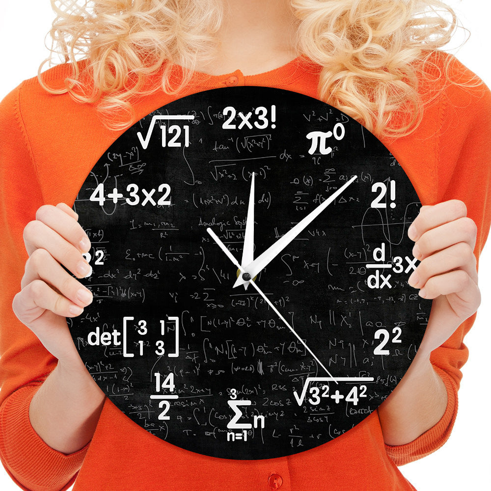 Modern Geometric Wall Clock