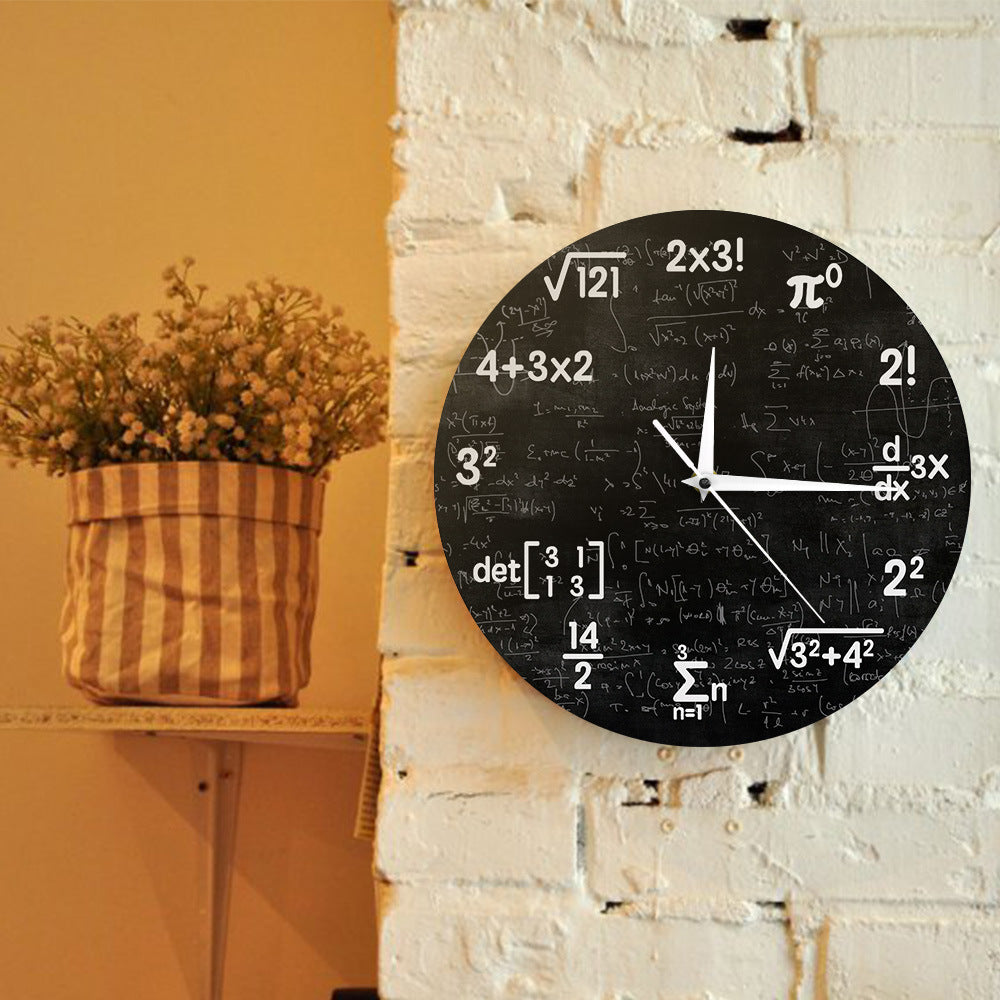 Modern Geometric Wall Clock