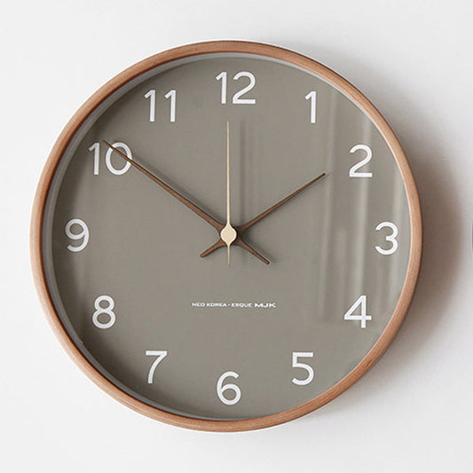Classic Wooden Wall Clock - Fesara