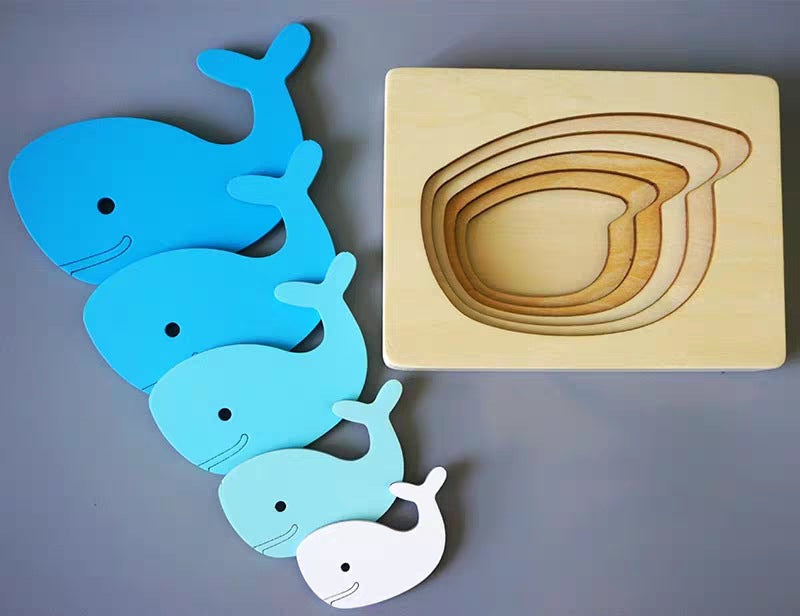 Educational Animal 3D Wood Puzzle Toy
