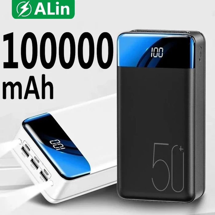 Long Lasting 50000mAh Portable Power Bank Charger