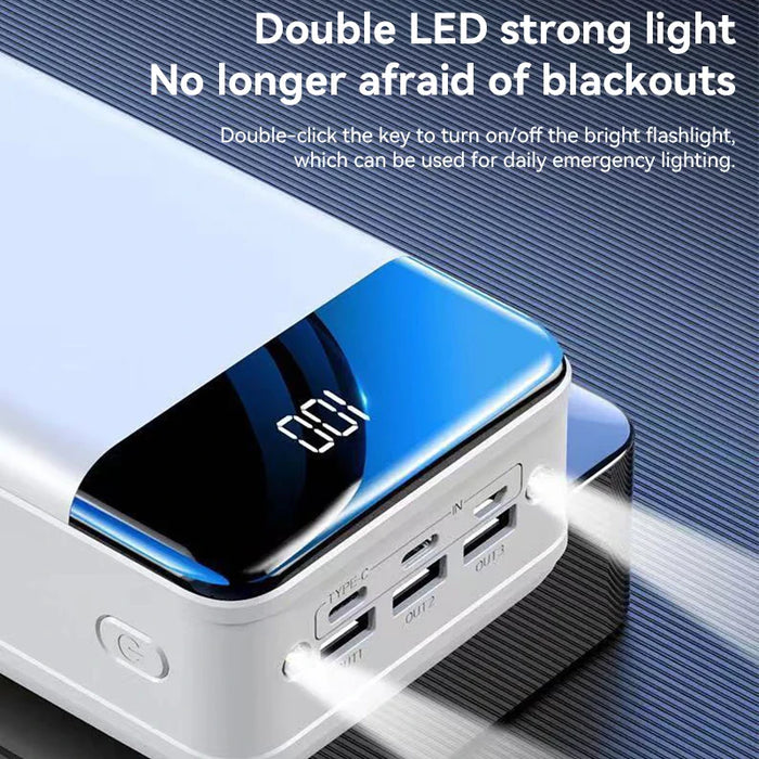 Long Lasting 50000mAh Portable Power Bank Charger