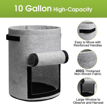 Heavy Duty Garden Planter Bags for Potato Growing