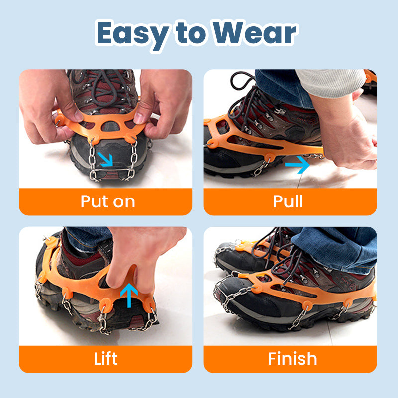 Ice Gripping Safe Winter Walking Aid