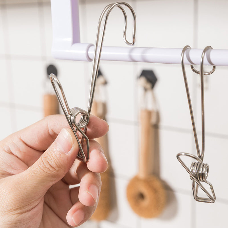 Durable Stainless Steel Hair Clips (6 Pack) - Fesara