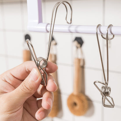 Durable Stainless Steel Hair Clips (6 Pack) - Fesara