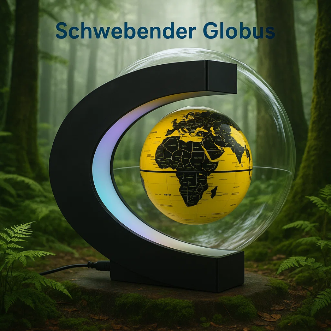 Modern LED Floating Globe Light Lamp