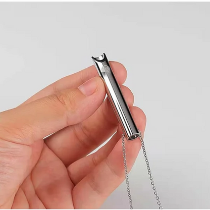 Calming Anxiety Relief Necklace Stainless Steel Accessory