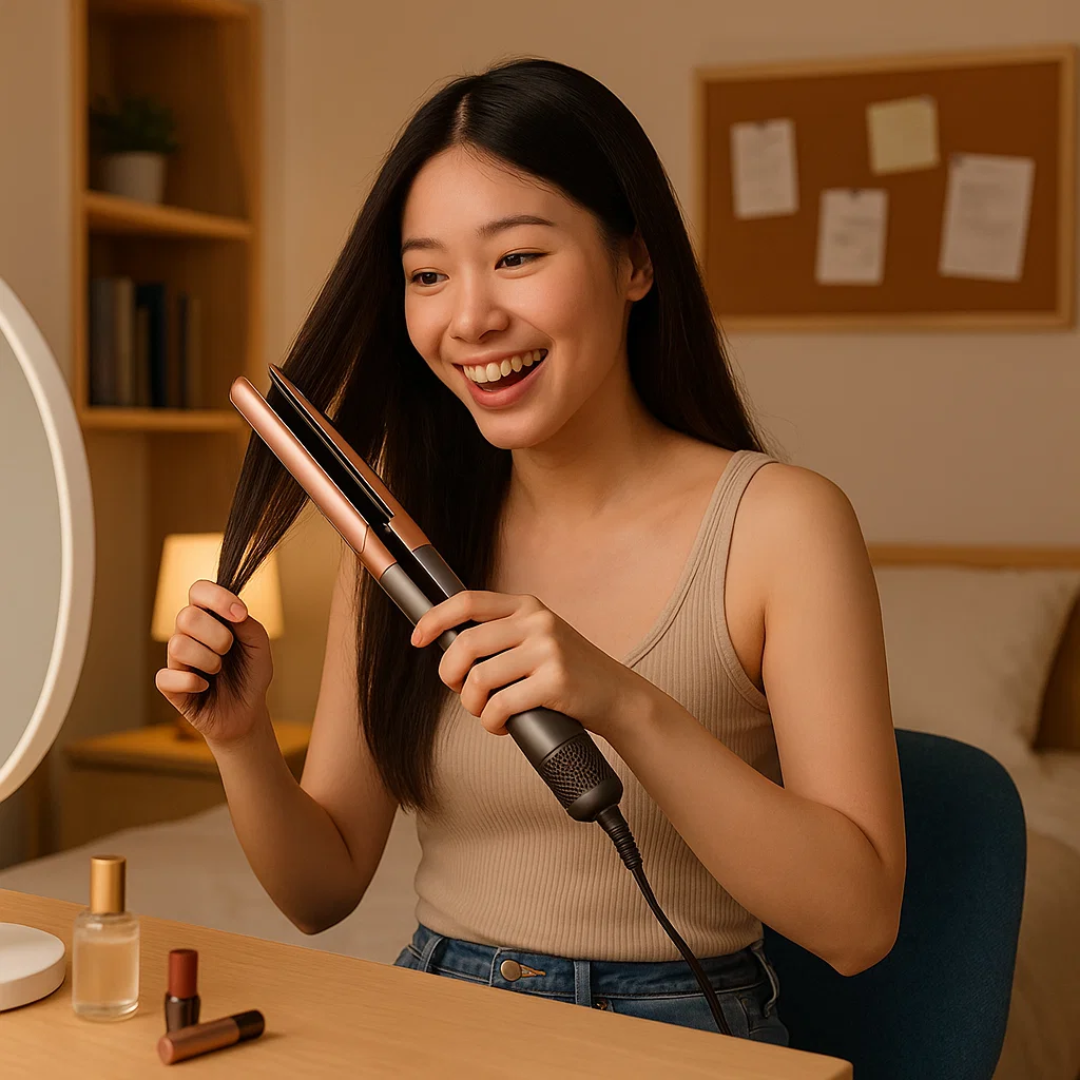 Easy Hair Styler 2-in-1 Dryer and Flat Iron