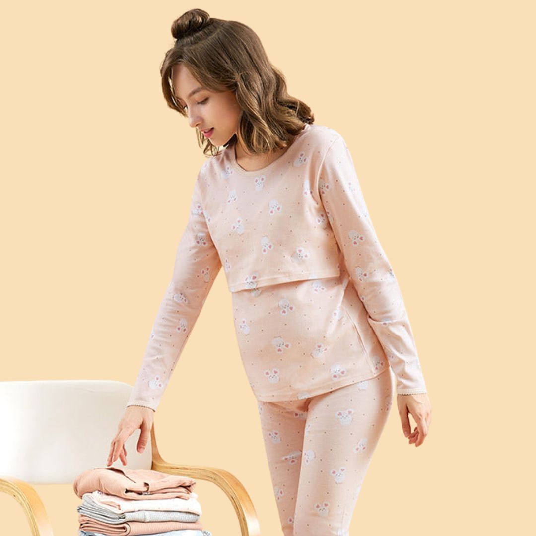 Cozy Maternity Dress for Home Comfort