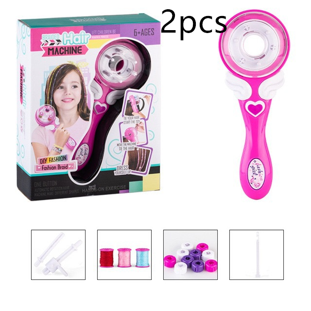 Easy Kids Hair Braider Kit with Beads & Accessories