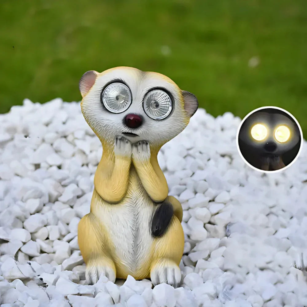 Colorful Solar Meerkat Garden Lights - Fesara