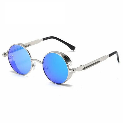 Classic Round UV Sunglasses with Retro Style