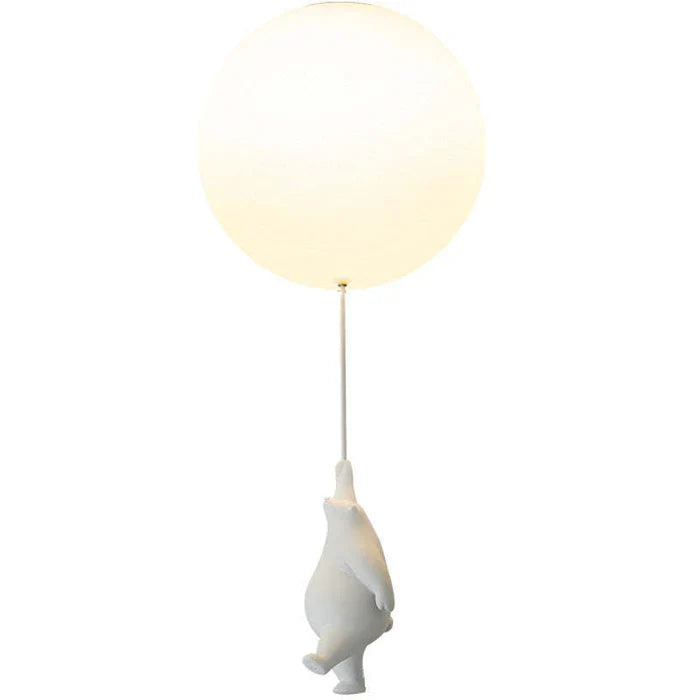 Cute Kids Cloud Lamp with Teddy Bear Design