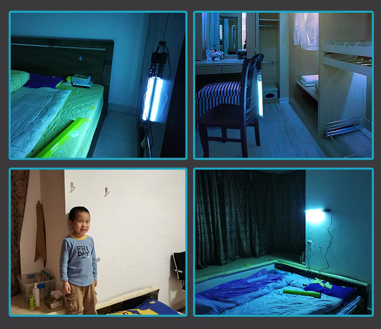 Compact UV Sanitizer Lamp for Home and Travel