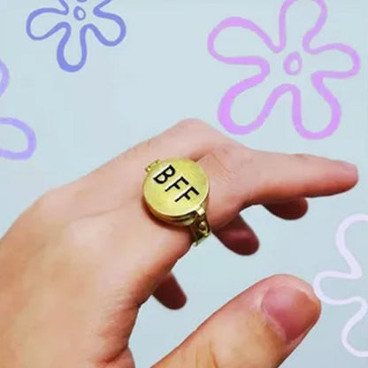 Heartfelt BFF Promise Ring