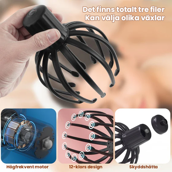 Relaxing Octopus Shiatsu Massager Head