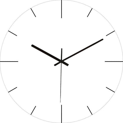 Modern Slim Large Wall Clock