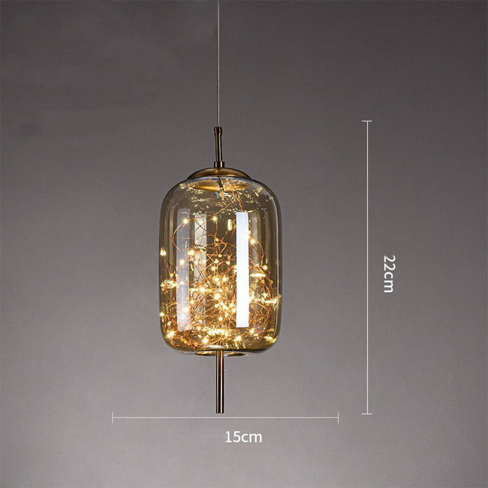 Modern LED Hanging Light Ceiling Fixture