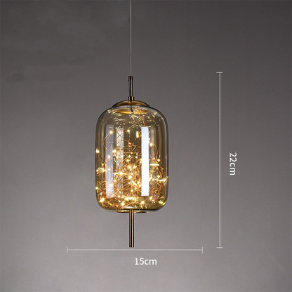 Modern LED Hanging Light Ceiling Fixture