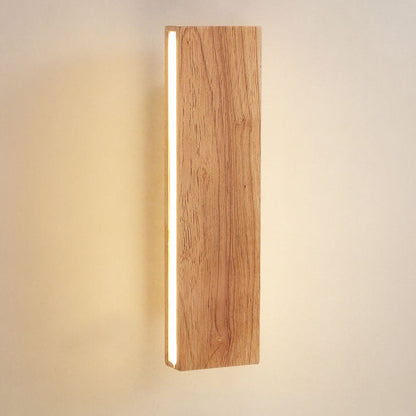 Asian Style LED Wooden Wall Light