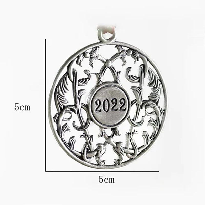 Metallic Christmas Tree Ornament