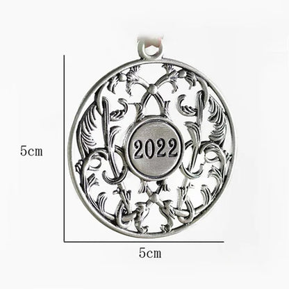 Metallic Christmas Tree Ornament