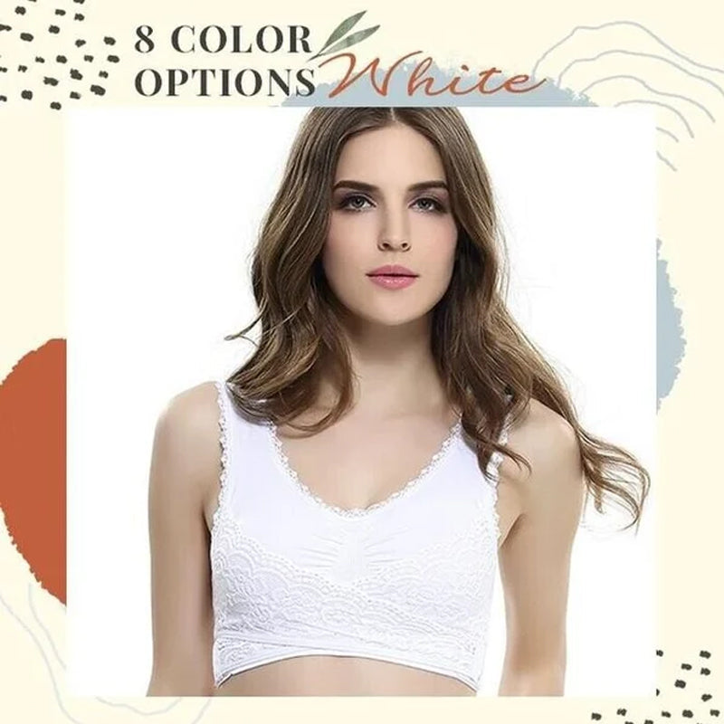 Comfortable Front Closure Lace Bra