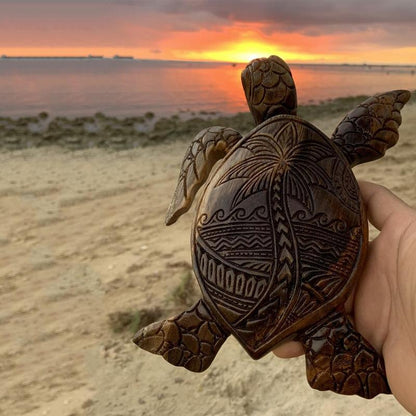 Ocean Turtle Figurine Decoration