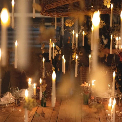 Warm Glow Floating LED Candle Light Set