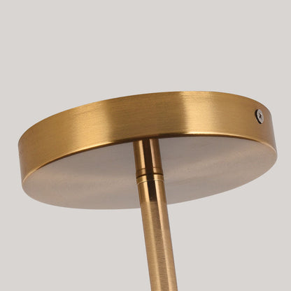 Asian Style Round LED Ceiling Mount Light