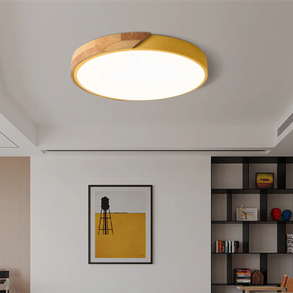 Stylish Wood LED Ceiling Lamp
