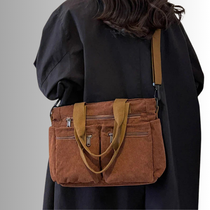 Classic Cotton Tote Bag - Large Capacity Everyday Shoulder Bag
