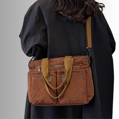 Classic Cotton Tote Bag - Large Capacity Everyday Shoulder Bag