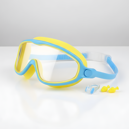 Kids Clear Vision Swim Goggles Set