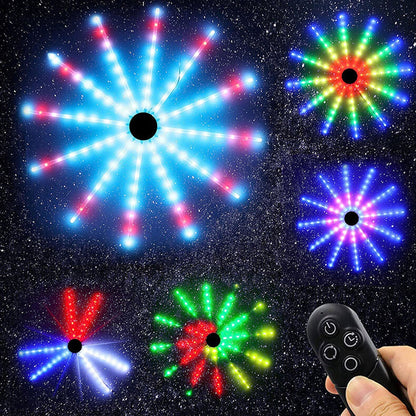 Colorful RGB Fairy Windmill LED String Lights
