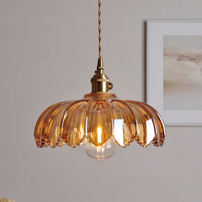 Retro Glass Pendant Light